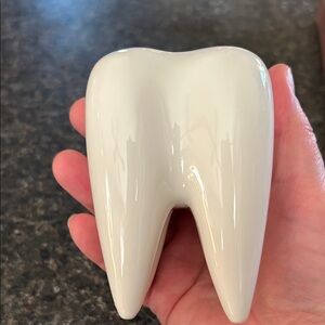 Tooth Molar Toothbrush Holder Pen Holder Vase